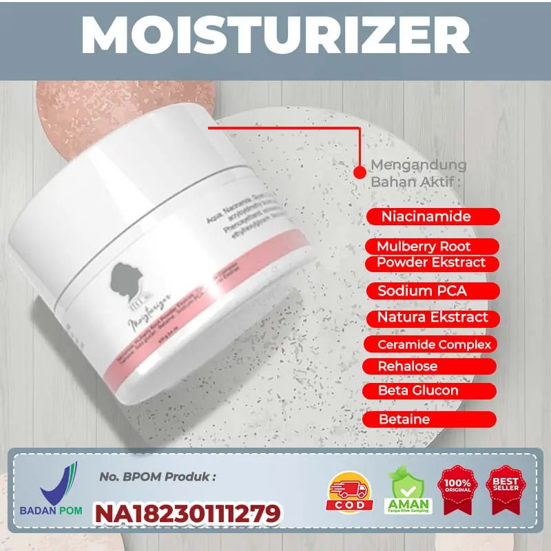 Moisturiser Cream Wajah IBTskin