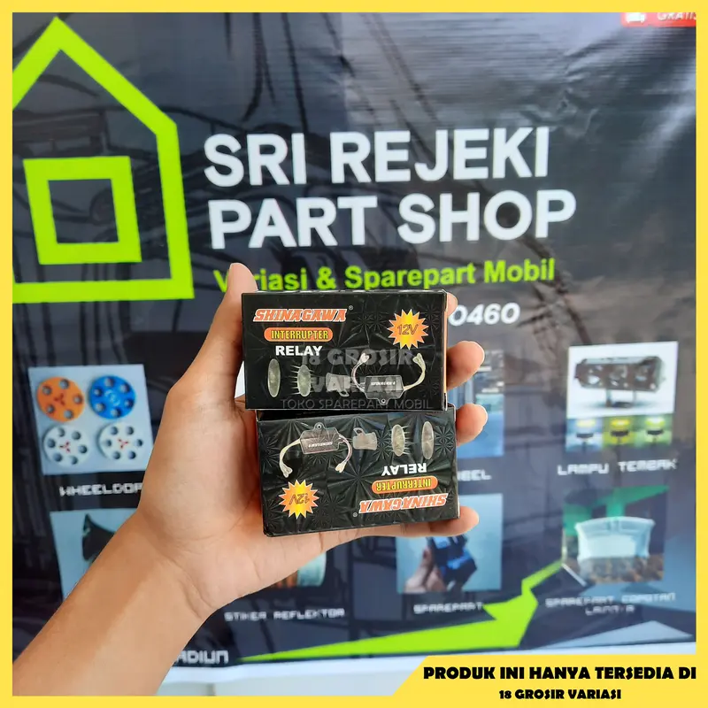 Modul Shinagawa Klakson ORIGINAL SHINAGAWA Modul Klakson Putus Putus Relay Klakson Motor Mobil Truk 7