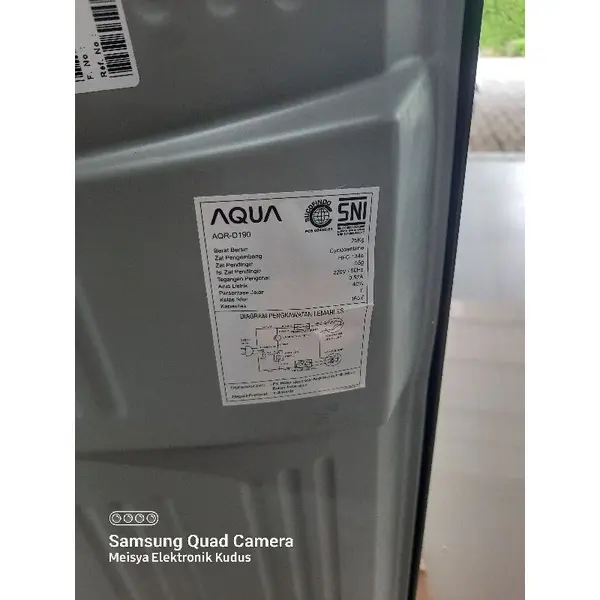 KULKAS 1 PINTU AQUA AQR D190 LK 2