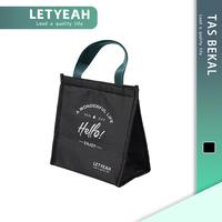 Gambar LetYeah tas bekal tahan panas/Makanan Lunch tas tempat bekal cooler bag - Hitam dari LetYeah Shop Kota Administrasi Jakarta Barat 1 Tokopedia
