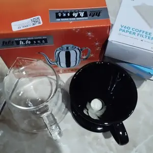 Overview of One Two Cups Filter Saring Kopi Vietnamese Coffee Drip Pot Stainless Steel 100ml 8 Quai 9.5x6.5cm - LC1PACKAGE CONTENTS Kitchenware