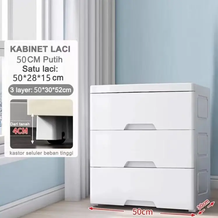 【Putih】3-Lapisan