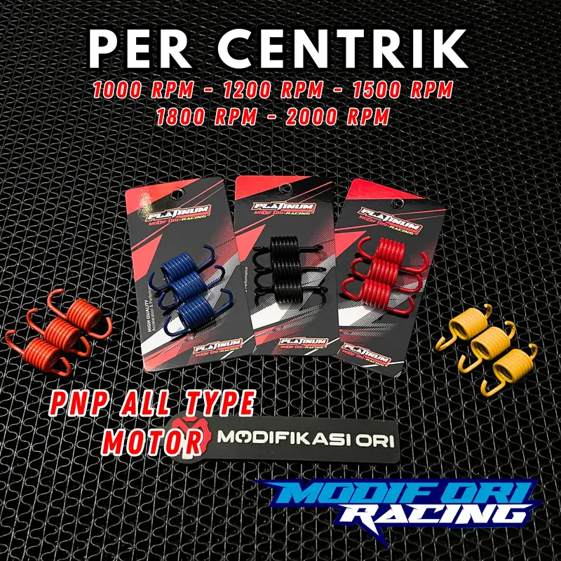 1.000 RPM PER CENTRI - PER KAMPAS GANDA 1.500 rpm - RACING PER GANDA 0