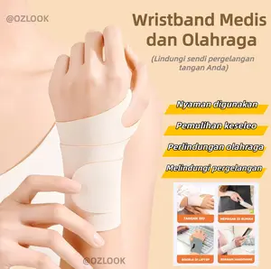 Wristbands Tangan Peredam Luka Tangan Cegah Cedera Otot Jari Cocok Semua Olahraga Tangan, Unisex Nyaman Bernapas Cocok Outdoor