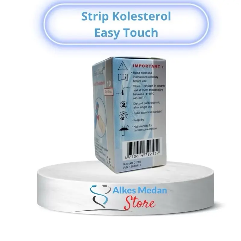 Strip Kolesterol Easy Touch isi 10 Strip 1