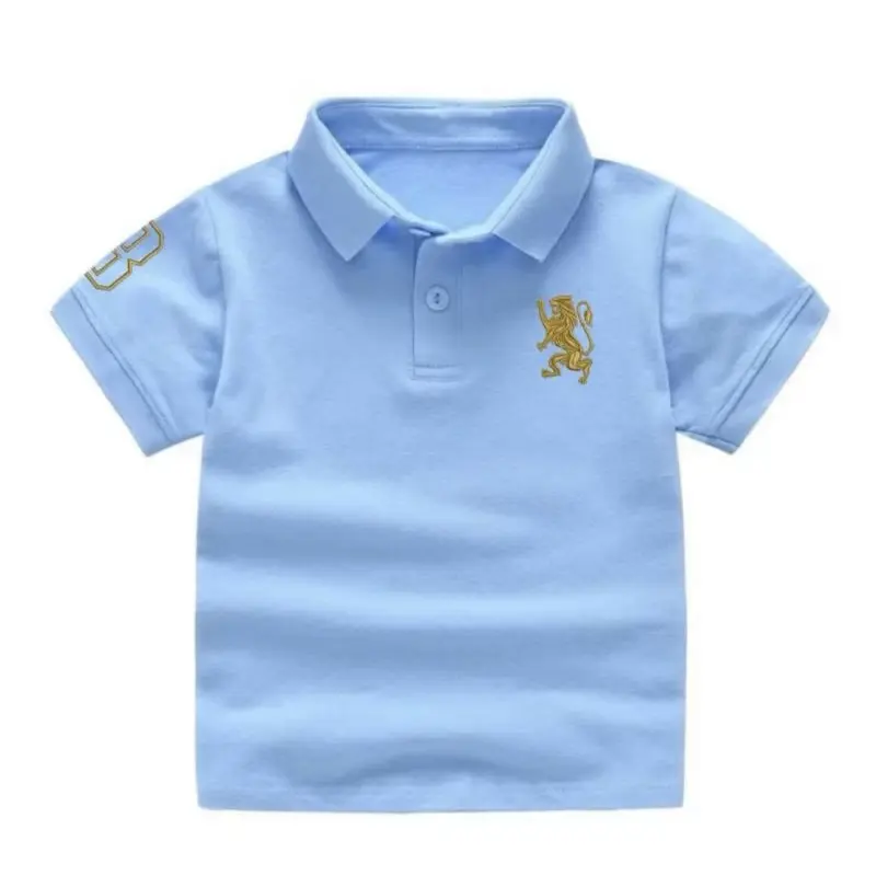 kaos polo anak giordano logo bordir premium anak 2-14 th