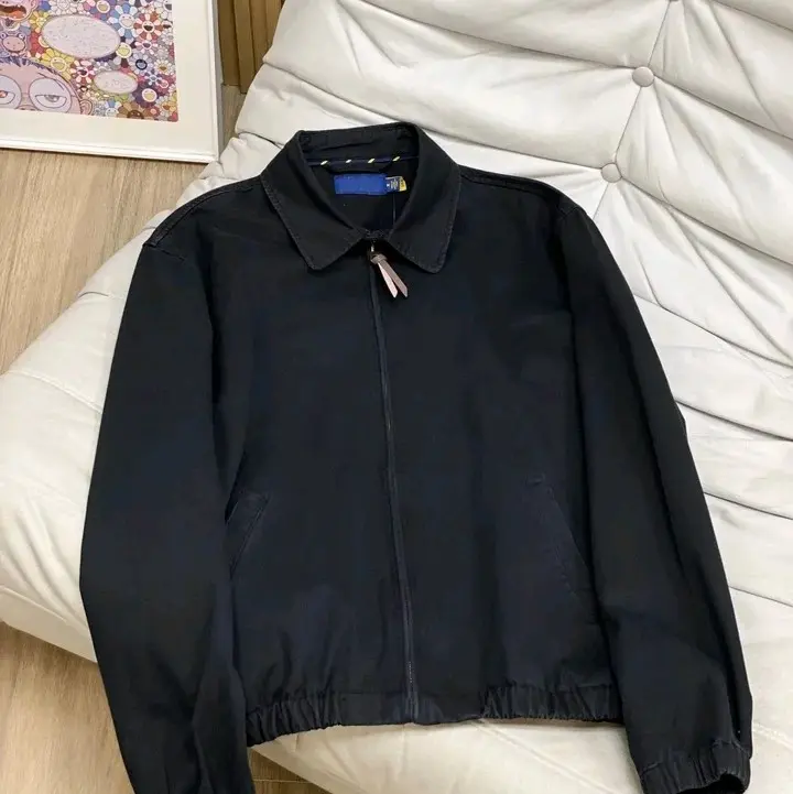 jaket boxsi jaket bomber canvas Pria 2