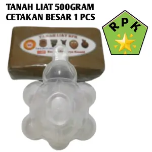 paket mencetak tanah liat 500gram cetakan besar