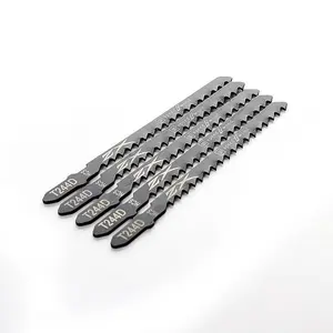 Tool 5 Pcs T244D Hard Wood Curve Cut Jigsaw Sabre Curve Saw