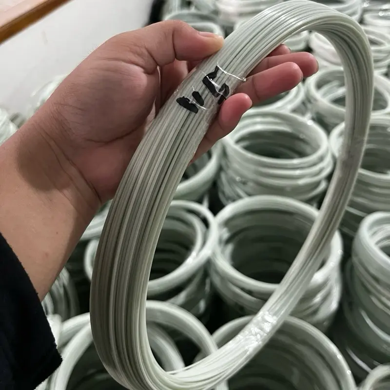 jeruji fiber putih susu 1,5mm untuk sangkar burung, layang layang atau kerajinan lainnya