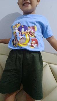 Product Review of KAOS BAJU ANAK MOTIF SONIC THE HEDGEHOG AND FRIENDS Fashion Usia 1-10 Tahun Combed Cotton Perempuan from s**5 0