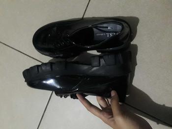 Product Review of Lovely Sepatu Sekolah Docmart Wanita Loafers Hitam Terbaru 2024 Fashion Korean Style Premium Import Quality R-15 Bisa COD Karet Shoes Kerja Hitam Kasual from ** 1