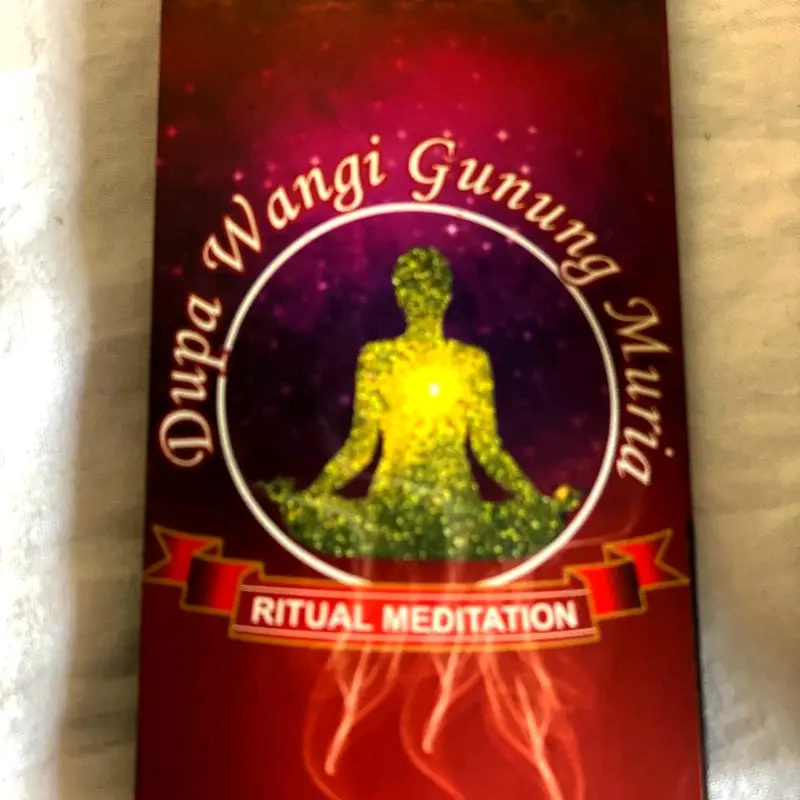 Dupa Gunung Muria (Dupa khusus Ritual Meditasi) isi per pack 15 batang Beli 5 pack Gratis 1 pack diffuser aromatherapy 4
