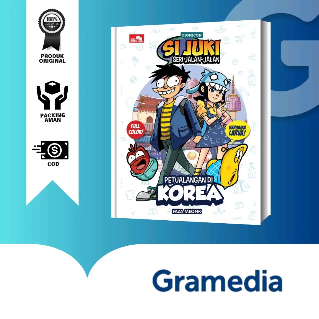 KOMIK SI JUKI SERI JALAN JALAN : PETUALANGAN DI KOREA