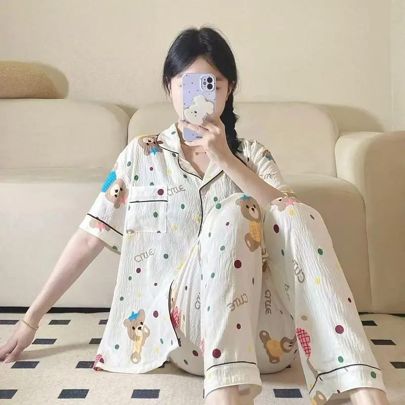VIBELLECP - CP Vibelle shop grosir baju tidur piyama karakter fashion murah wanita 8