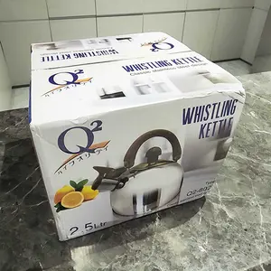 LM Teko Bunyi 2.5 Liter Teko Pemanas Air WHISTLING KETTLE FULL STAINLESS Teko siul