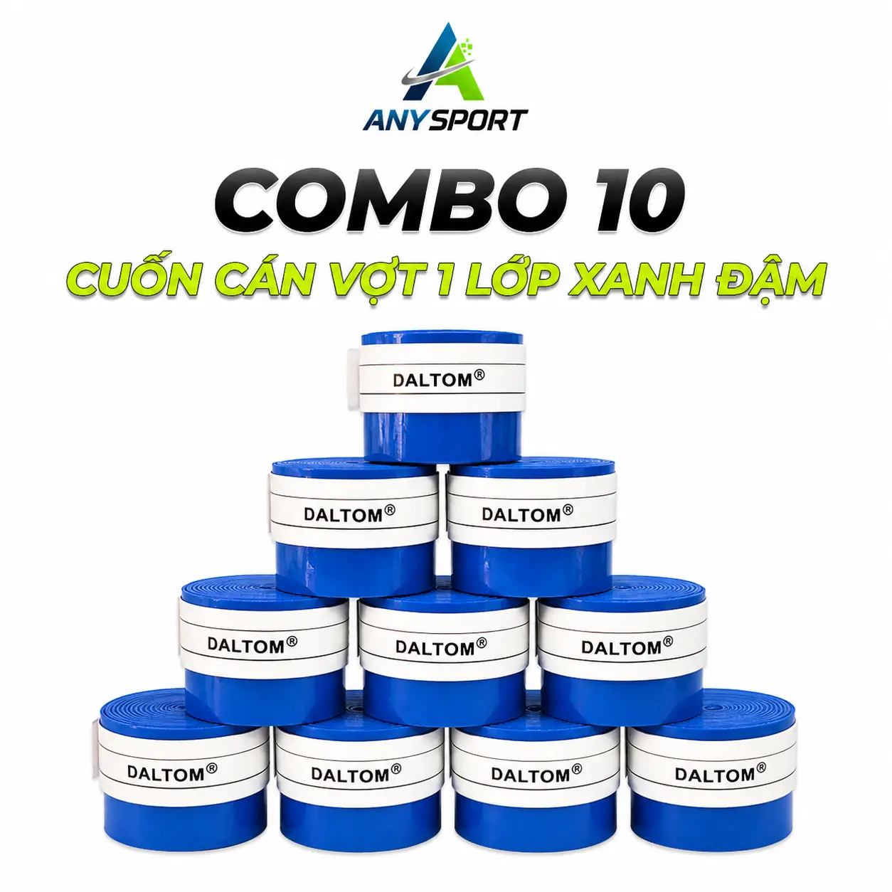 10 CUỘN XANH DƯƠNG ĐẬM