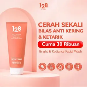 128 Saccharina Japonica Bright & Radiance Facial Wash Tube 100mL by Makarizo