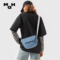 Gambar MAH Denim Jacquard Camouflage Series Tas Bahu Tunggal Wanita Tas Selempang Kasual Sederhana Orisinal dari MAH Indonesia Kota Bekasi 4 Tokopedia