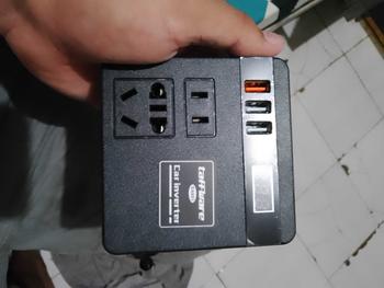 Product Review of Inverter Charger Mobil 100W Watt 12/24V Colokan Universal 3 USB Converter Konverter Fast Charging Adaptor Car Power Cigarette Plug from P**s P**n 1