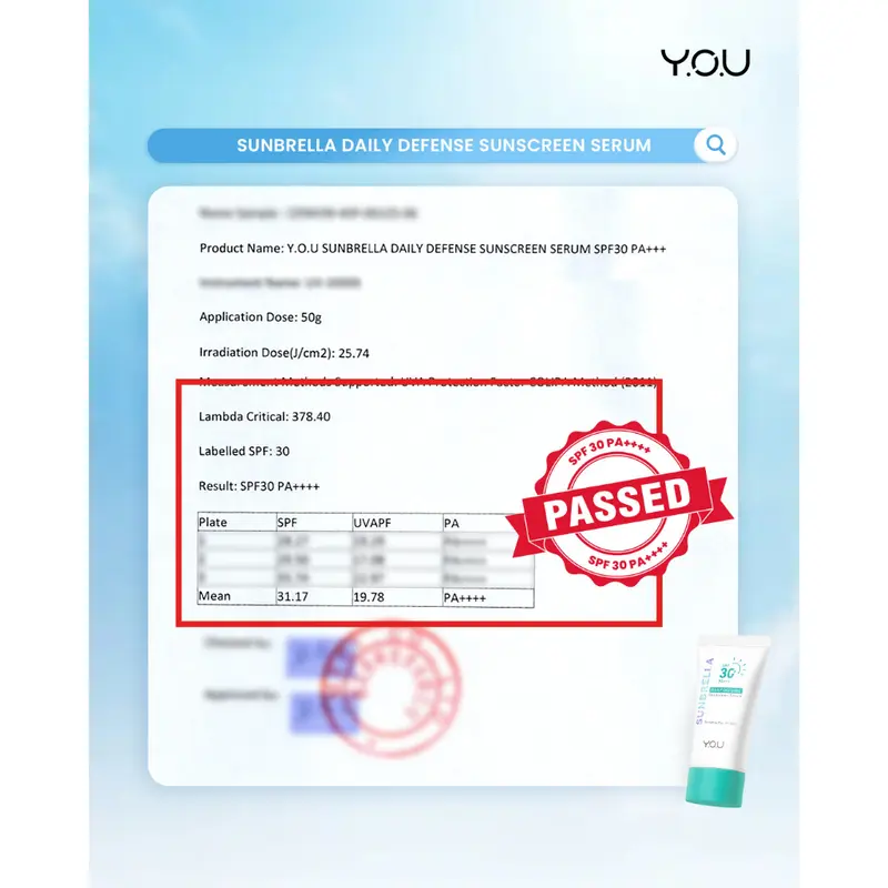 -kaheesha- [NEW] YOU Sunbrella Daily Defense Sunscreen Serum SPF30 | Tabir Surya UVA UVB Blue Light | Lightweight Skincare | Dry Skin 2
