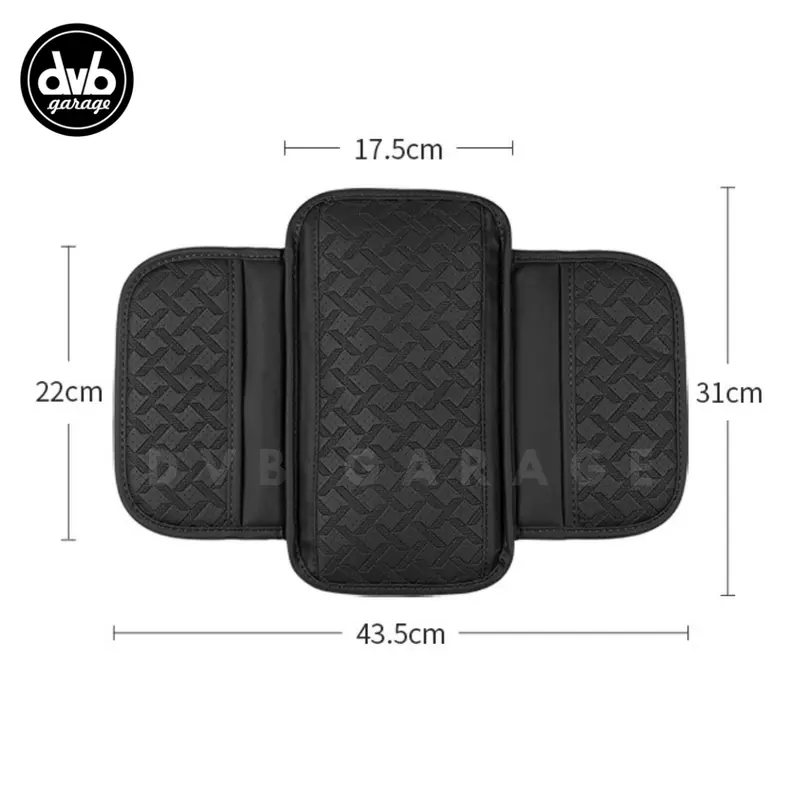 ARMREST COVER KONSOL BOX TENGAH HIGH GRADE LEATHER ARM REST KULIT CONSOLE ORGANIZER 6