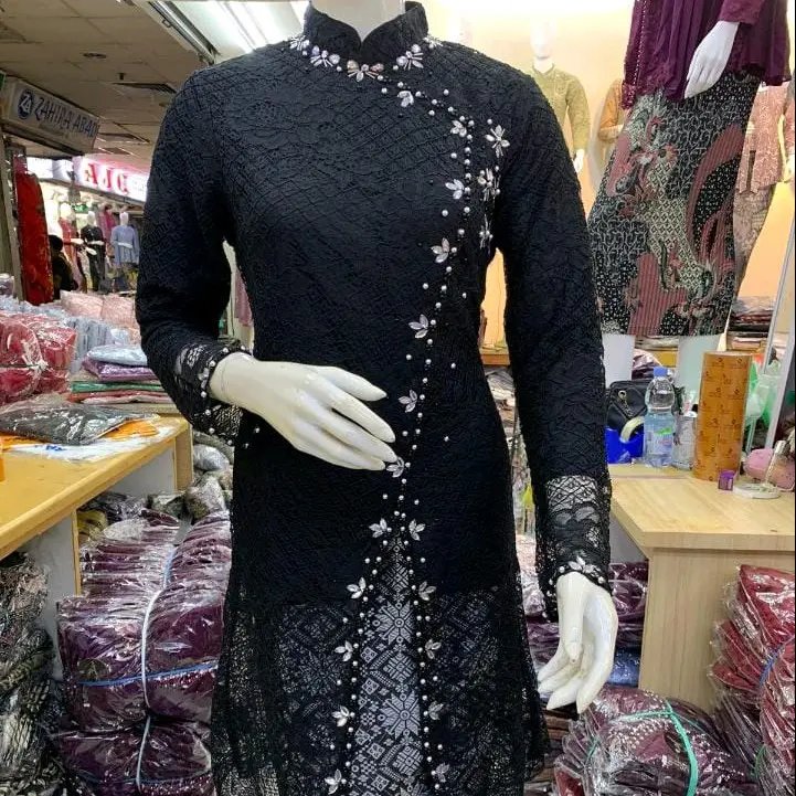 Kebaya Janggan Brukat/Kebaya Wisuda / Kebaya terbaru/ Kebaya pesta / Kebaya Remaja 4