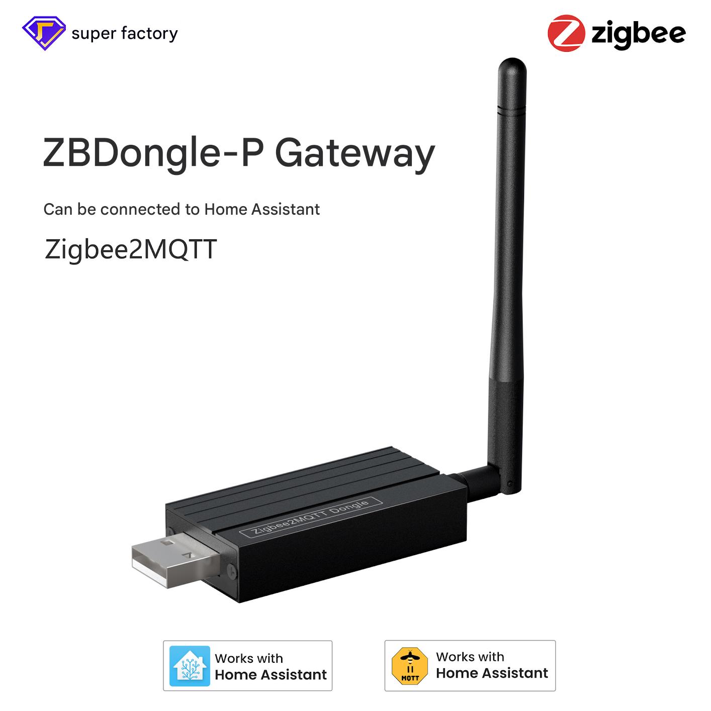Tuya Smart Gateway ZBDongle-P Universal Bridge Zigbee 3.0 Smart Home MQTT Gateway