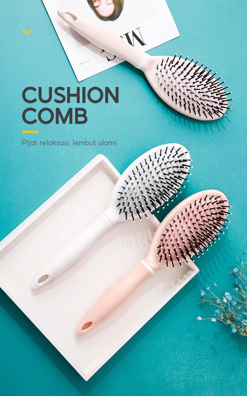 Product Introduction of OHSOME - Massage Cushion comb Kuas / Sisir / Sisir Rambut Kuas 1
