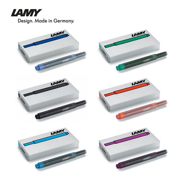 Gambar Lamy Cartridge T10 Refill Fountain Pen Fulpen Stationery Original Made in Germany - Red dari Namiki Online Kota Semarang Tokopedia