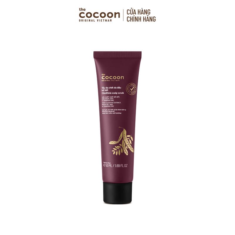 Minisize Tẩy da chết da đầu bồ kết Cocoon 50ml