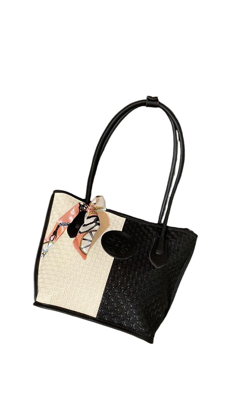 Product Introduction of [Beli lokal] Lk. Simponi totebag Wanita casual Durable Chic tas tote bag whits bagkerja tote  bag serbaguna sage 5