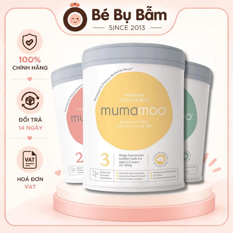 Sữa Bột Mumamoo Cho Bé Nhập Khẩu Úc , 800g - Tiêu Hóa Khỏe