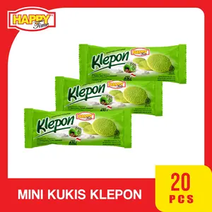 [TERLARIS TERMURAH] Happy Time - Mini Kukis Klepon (1pack isi 20pcs)