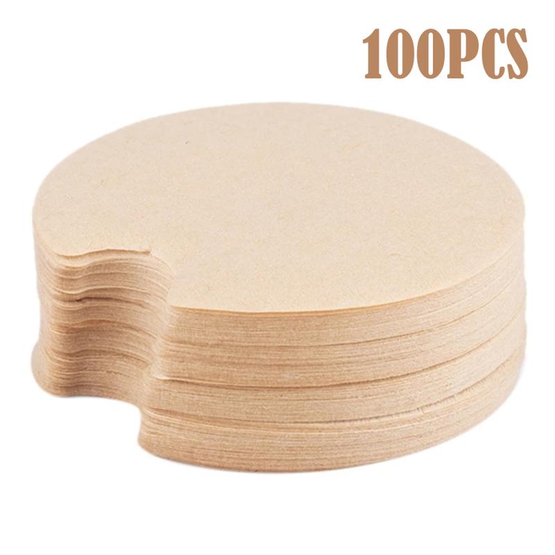 Product Introduction of 100pcs Disposible Paper Filter for Reusable Tassimo Coffee Capsule Protect From Block Keep Capsule for Cleaning 12