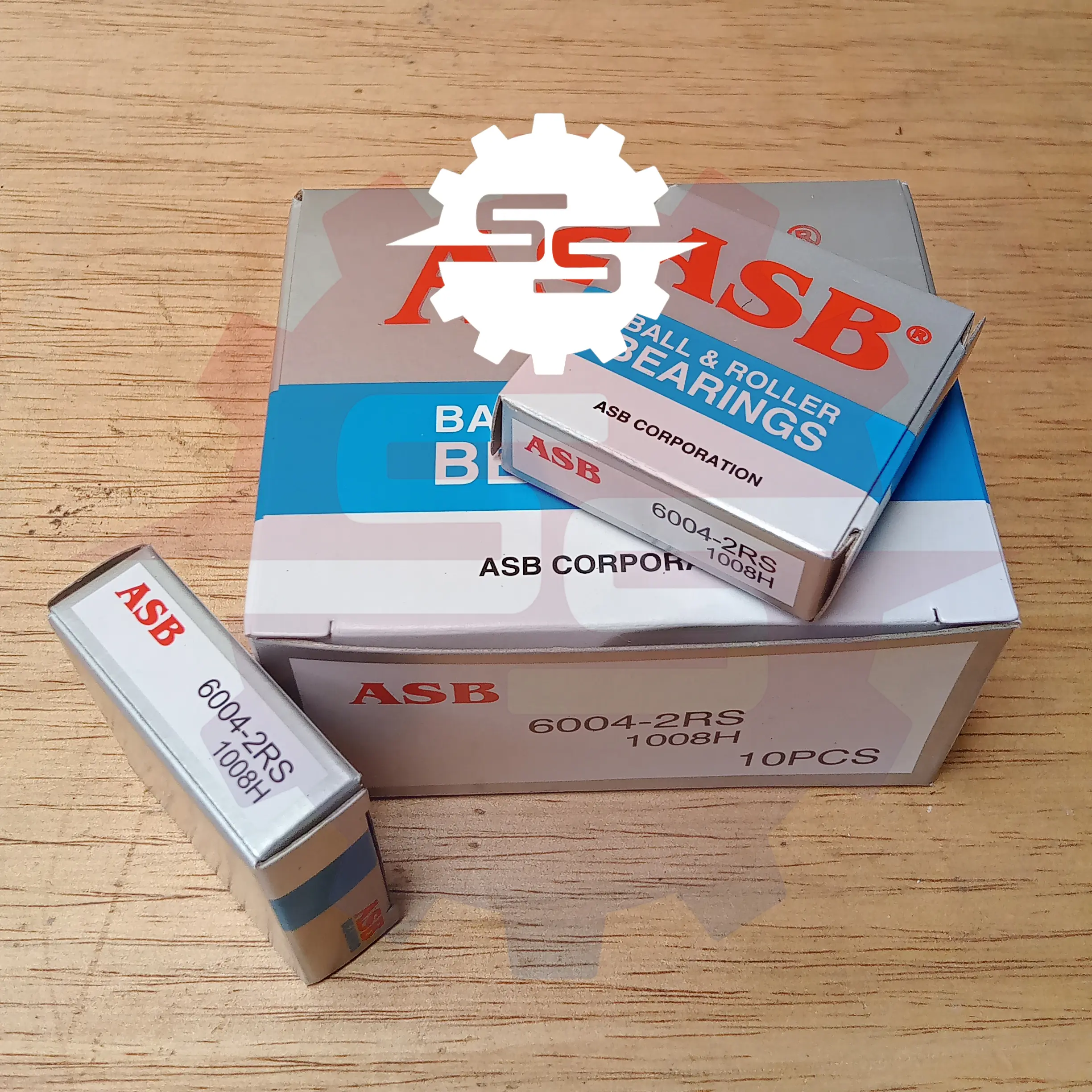 Bearing/Laher/laker asb 6004 2rs ASB (isi 10pcs)