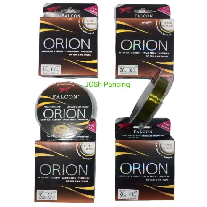G✔Ax Senar Pancing Falcon Orion 150 Meter Hijau Yarite Fishing Line Y㊛Ph