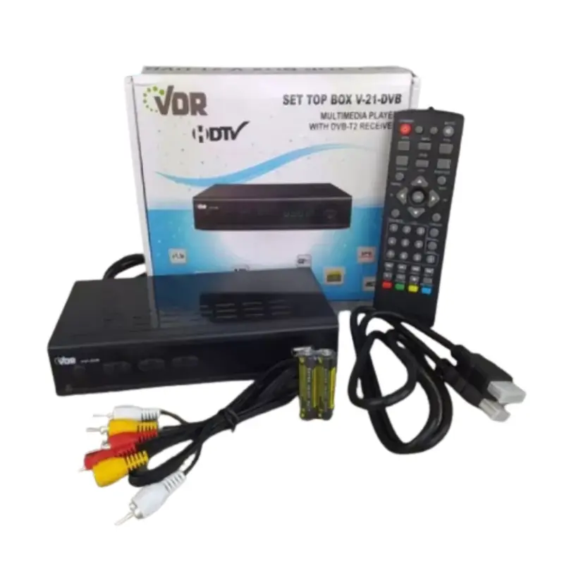 Set Top Box DVB T2 VDR - Penerima Sinyal TV Digital Terbaik 0