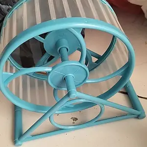 Petcho Roda Lari Hamster Anti Bising Tahan Gigitan Aman Tidak Terjepit PVC Treadmill Mainan Kecil