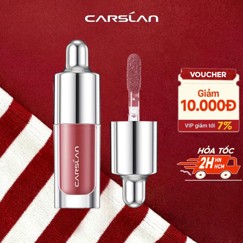 Son Tint Dưỡng Ẩm CARSLAN Cho Môi Mềm Mượt Căng Bóng Làm Mờ Nếp Fullsize 4.5g