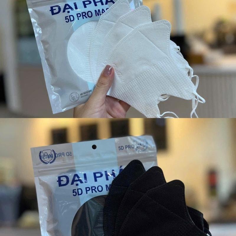  Thùng 500 chiếc khẩu trang 5D Đại Phát Chống Tia Uv Lọc bụi Cam kết hàng tại xưởng Giá sỉ 