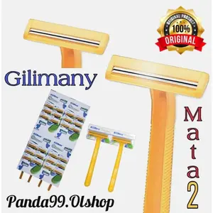 Alat Cukur-2silet/Cukuran Jenggot/Cukuran Kumis/Gilimany 2 Mata Pisau panda99