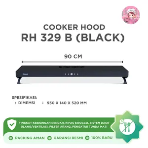 Cooker Hood RINNAI RH 329 B ORIGINAL