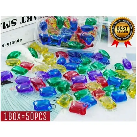 Sabun Cuci Baju Liquid Antiseptik 50pcs/Pak / Loundry Gell / Detergen Gell / Sabun Gell 1