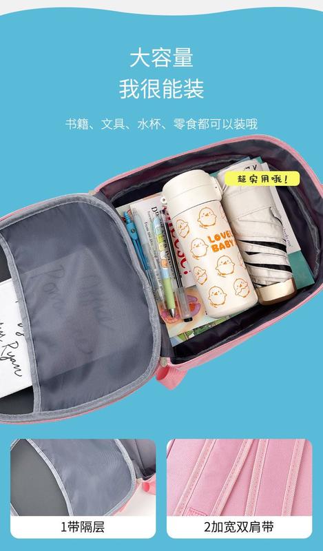 Product Introduction of Ready stock Kindergarten school bags! Kids Fashion waterproof cartoon school bag large capacity eggshell bag preschoololder girl boy 2-6 years old backpack travel backpack children gift school bags kids boys and girls backpack 25