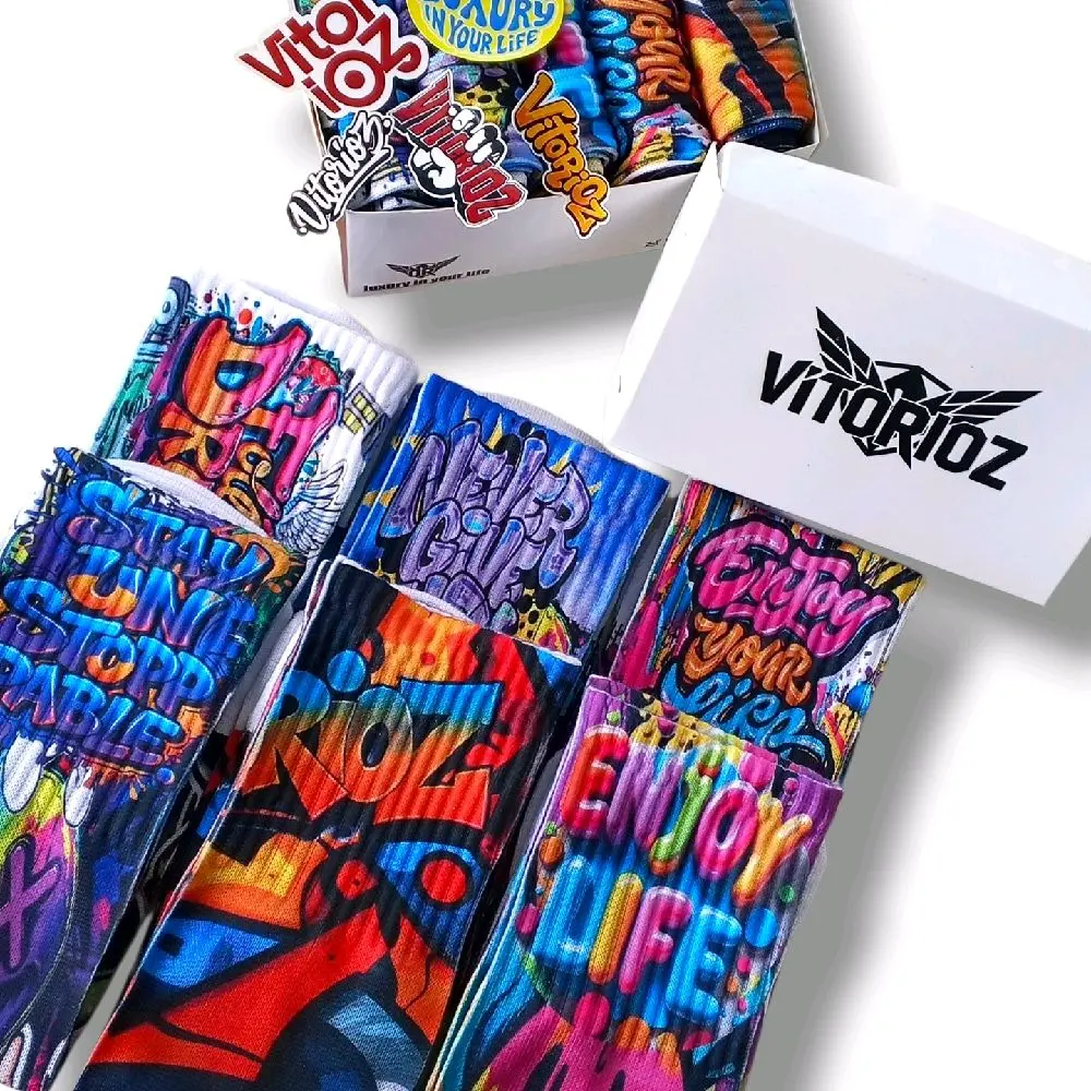 Paket box 5 pasang free sticker kaos kaki printing,kaos kaki old school,kaos kaki sport,kaos kaki casual,kaos kaki skate,kaos kaki unisex diatas mata kaki