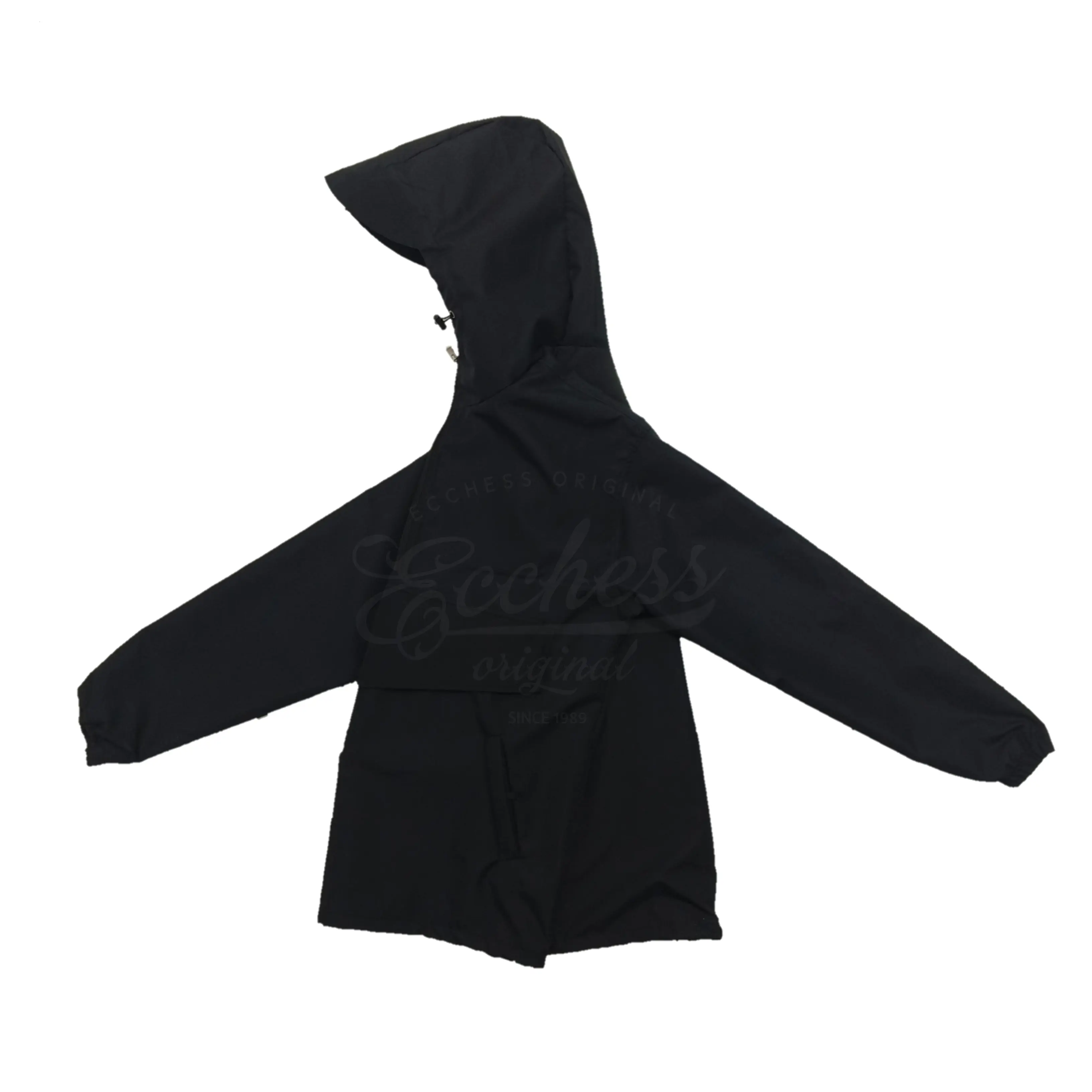 Jaket pria wanita gropcore polos waterproof bahan Taslan JN Casual