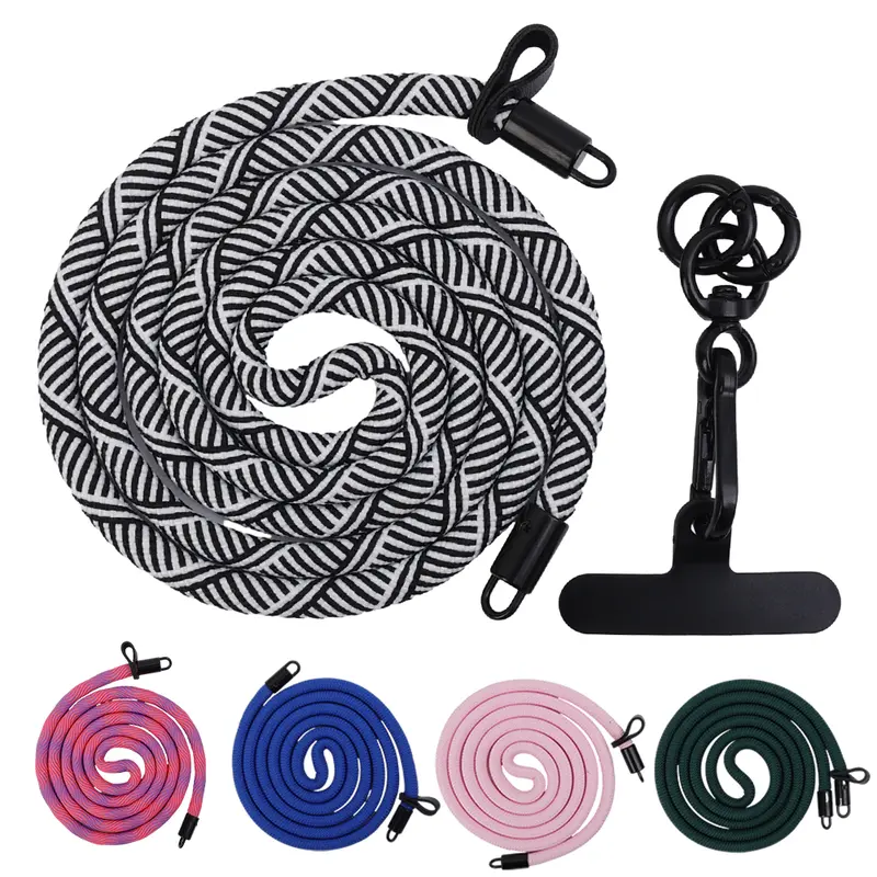 Dây Đeo Điện Thoại Di Động Dây Đeo Thẻ Điện Thoại Di Động Dài Và Dày, Dài 120cm, Phụ Kiện Quyến Rũ Điện Thoại Di Động 1