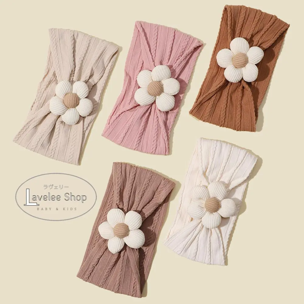 Lavelee Shop | Bandana Bayi Headband Flower / Bando Kain Baby Premium Import Bunga Anak Perempuan JP03