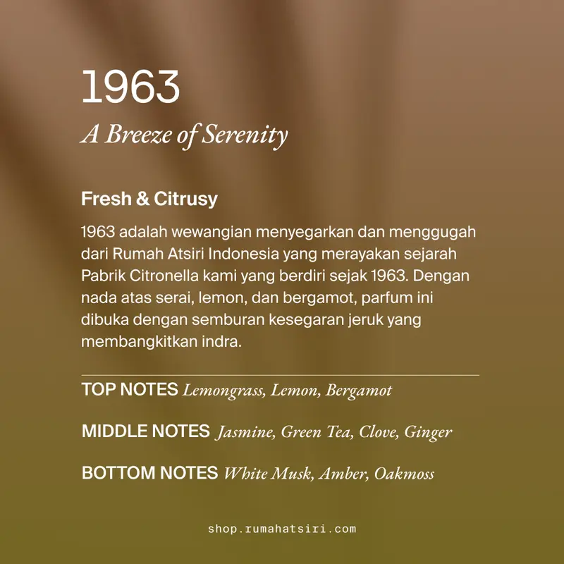ATSIRI 1963 Eau de Parfum Unisex 2